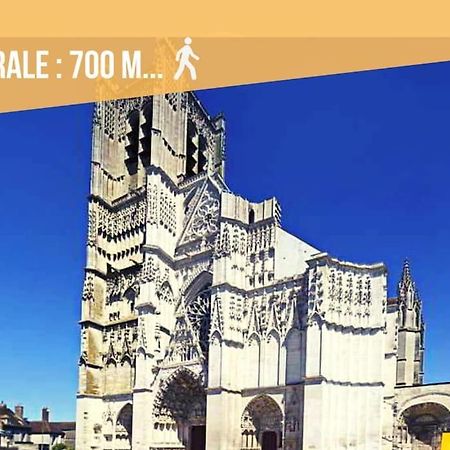 La Belle Pause - Studio Auxerre Proche Parking المظهر الخارجي الصورة