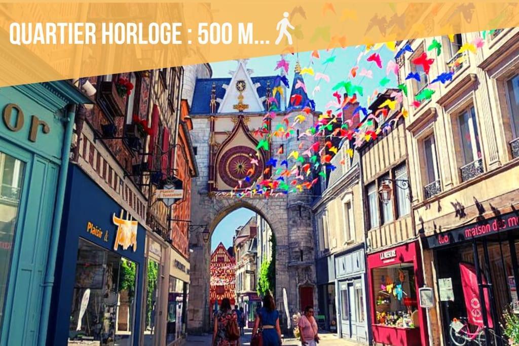 La Belle Pause - Studio Auxerre Proche Parking المظهر الخارجي الصورة